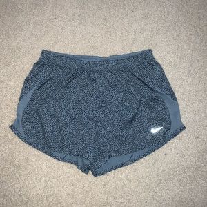 Nike Gray and Black Athletic Shorts